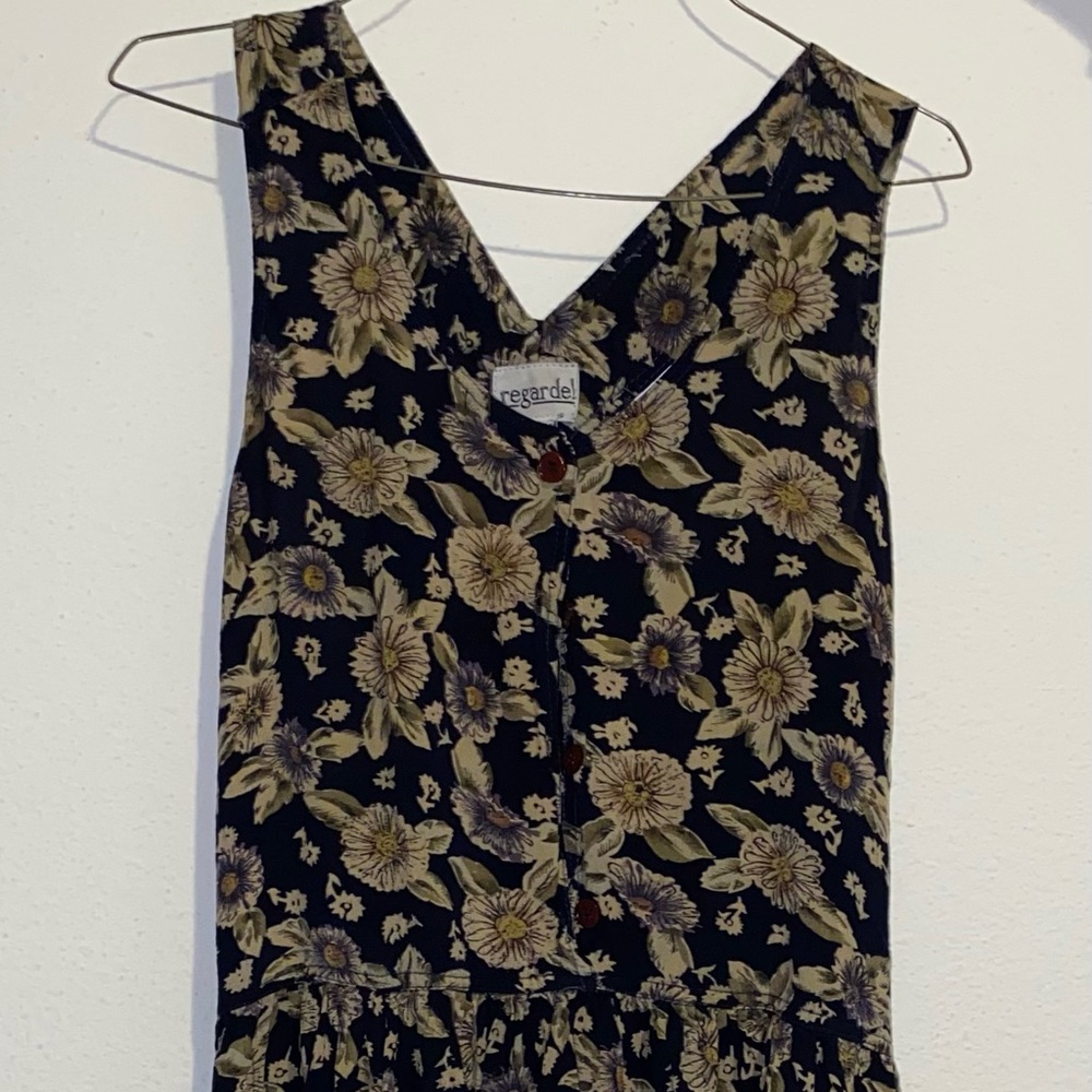 Floral Button Up Dress